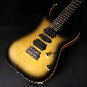 Charvel MJ DK24 HSH 2PT W Mahogany Flame Maple Wenge Antique Burst SN JDC2400488