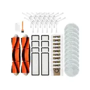 Omni B101cn All-in-one/S10 Pro Spare Parts: Main Side Brush, Hepa Filter, Mop