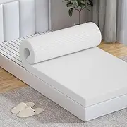 Gwydre Memory Foam Single Mattress,High Density Ventilated Memory Foam Bed Mattress,with Removable & Washable Non-Slip Cover (20cm, Single)