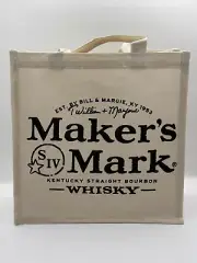 Makers Mark Tote Medium Bag Whiskey NEW WITHOUT TAGS And 3 Gift Bags