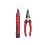 1000V Non-Contact Voltage Detector & 6-in-1 Electrician Wire Stripper Pliers