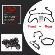Highway Engine Guard Crash Bars Protector Front & Rear For BMW R1250RT 2018-2023