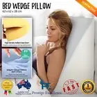 Bed Wedge Pillow Cool Gel Memory Foam Neck Back Elevation Support Rest Cushion