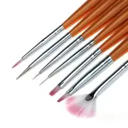 7 Nail Art Design Drawing Painting Pen Polish Brush Set