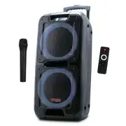 Maxpower ULTRABOOM10 Max Power Dual 10 Sub Woofer Bluetooth Speaker With Led