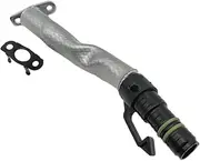 HYXUAN Turbo Oil Return Pipe Tube with Gasket Compatible With 2011-2019 Che-vy Cruze Sonic Trax Bui-ck Encore 1.4L, Engine Turbocharger Oil Return Hose Line 55587854 55569839