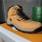 Timberland White Ledge Waterproof Mid Hiker Men’s Size 11 Wheat Nubuck