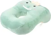 Cabilock Ear Piercing Pillow Dinosaur O-Shaped Side Sleeping Pillow Nap Donut Pillow Ear Guard Pillow for Sides Sleeper Slender Teenagers Ladies
