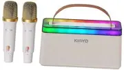 Portable Karaoke Machine with Bluetooth Speaker & 2 Microphones - Ideal Gift