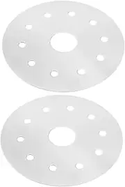 ABOOFAN 2pcs Stainless Steel Heat Conduction Plate Nduction Adapter Diffuser Converter Induction Plate Household Heat Conduction Plate Induction Cooktop Adapter Plate Cookware