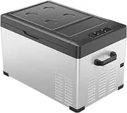 25L Car Refrigerator 12V/24V/220V Compressor Portable Freezer Fridge Quick Refrigeration Travel Outdoor Picnic Camp Cooler(Car use 25L)