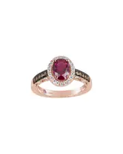 Suzy Levian Silver CZ Ring