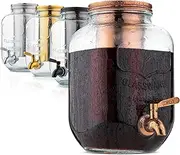 BTaT- Cold Brew Coffee Maker, 1 Gallon, Rose Gold, Mason Jar Cold Brew Maker, Cold Brewer Coffee Maker, Cold Brew Mason Jar Coffee Maker, Cold Brew Tea Maker, Iced Coffee Maker, Coffee Cold Brew Maker