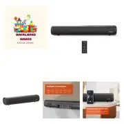 HDMI Sound Bar for TV, Bluetooth Small TV Soundbar Speaker, Optical/HDMI/Aux/...