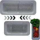 Over The Sink Colander Strainer Basket, Retractable Sink Strainer, Wash