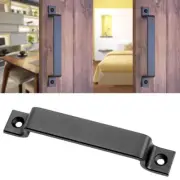 194mm Sliding Barn Door Handle Pull Cabinet Flush Hardware Set Wood Door Handle