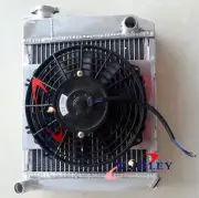 MINI COOPER S,ONE,CLUBMAN,850/998/1098/1275 CC GT 1959-96 ALUMINUM RADIATOR &FAN