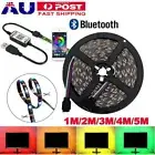 1/2/3/4/5M 5V 150leds Bluetooth USB RGB LED Strip Lights TV Backlight Lamp