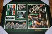 NEW! CONOR MCGREGOR UFC CHAMPION SIGNED FRAME, LIMITED EDITION 499 w/ COA