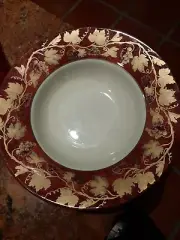 NWT Crate & Barrel VOLANTE 14.5" Centerpiece Serving Bowl 411-426, Made in Italy