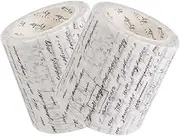 KALLORY 2 Rolls Gothic Tape Patterned Tape Retro Decor Tapes Present Wrapping Tapes Decorative Tapes Adhesive Tapes Paper Tape Tapes for Scrapbooking Paper