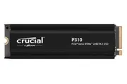 Crucial P310 2TB Gen4 2280 NVMe SSD w Heatsink 7100/6000 MB/s R/W 440TBW 1000K/1200K IOPS 1.5M hrs MTTF Full-Drive Encryption M.2 PCIe4 5yrs