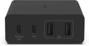 108W GaN USB Charging Station for Multiple Devices, 2 USB Type C and 2 USB A Fa