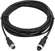 Yeung Qee 4 pin Car Video Extension Cable Aviation Male to femaler Plug Video and Power Cord Shield AV Cable Waterproof Vehicle Video Monitor reversing Airline Aviation Plug Cable 30ft/10m