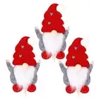 Christmas Dining Essentials Dinner Utensil Pouch Festive Faceless Gnome Cutlery