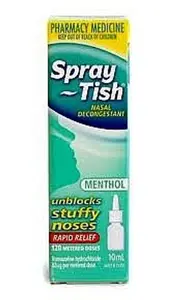 Spray Tish Menthol Nasal Mist 10ML