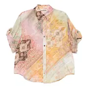 [ZIMMERMANN] Tallow Relaxed Shirt