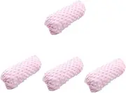 Totority 4pcs Nursing Table Cover Change Table Wall Decor Bassinet Humidifiers for Bedroom Changing Table Stuff Newborn Items Changing Pad Refill Coverlet Chemical Fiber Pink