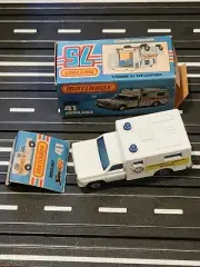 1977 Matchbox Superfast Ambulance No 41 “emergency Medical Service” England NOS