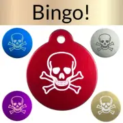 Custom Engraved Dog Tags Personalized Dog Collar Pet Tags Engraved Pet ID DANGER