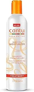 Cantu Shea Butter Daily Leave-In Oil Conditioner, 13 Oz (380ml) for Dry, Frizzy Hair