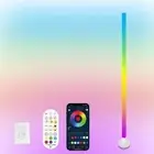 Corner Floor Lamp, 59" RGB Plus IC Dimmable White LED Floor Lamps, Smart Mode...