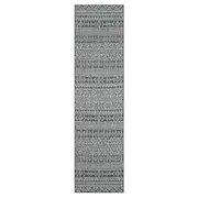 Alfresco 421 In Dark Grey : Runner Rug