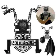 Rhafayre Motorcycle Helmet Holder Metal Motorcycle Sign Helmet Rack Hanger Stand Wall Mount Decor Creative Gifts