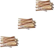 POPETPOP 3pcs Fast Flame Starter of Practical Outdoor Fire Ignition Tools for Camping Bbqs and Indoor Use Convenient Wood Firelighters with Belt Box Storage