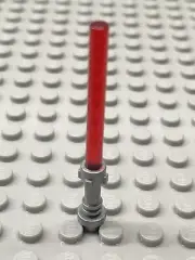 Lego Star Wars Trans Red Lightsaber Blade Weapon Minifigure