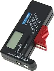 LIGIGWASH Digital Battery Tester Device Portable Capacity Indicator for Home Office and Travel Multi Use Electrical Battery Checker with Digital Display and Broad Compatibility