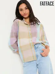 FatFace Bessie Multi 100% Cotton Check Shirt (E80141) | $106