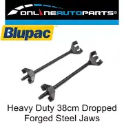 Set 2 Extra Heavy Duty Coil Spring Compressor 4 Jaw Type Tool 1/2" Drive Clamp