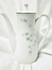 NORITAKE China MIDORI Coffee pot server with lid cover made in Japan ceramic