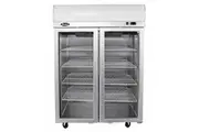 Atosa TOP MOUNTED DOUBLE DOOR GLASS FRIDGE YCF9402