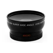 58mm 45x Wide-Angle High Definition Lens w/ Macro f/ Canon Rebel T4i T3i T3 T2i