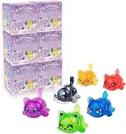 Aphmau Mystery MeeMeows Surprise Figures 6 Pack; Wildy Popular; 8 Possible Mini MeeMeows Figures to Collect, Including Donut Cat, Fairy Cat, & Mermaid Cat, Multicolored
