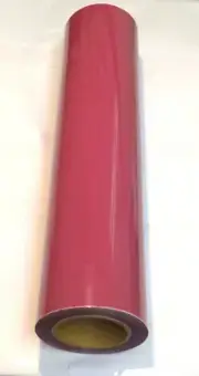 PU Vinyl Film Heat Press Transfer T-shirt Printing 19" W 8.50 Lbs. Rolls Magenta