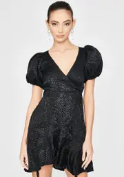 [Dolls Kill] Black Dolly Mini Dress
