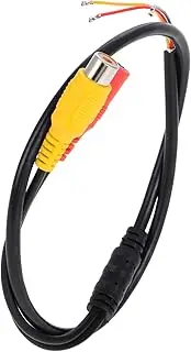 Automotive Head Pin Rear View Camera Cable for Bus Tail Line Connectors Easy Installation for Car Stereo Systems Durable Automotive Wire Harness